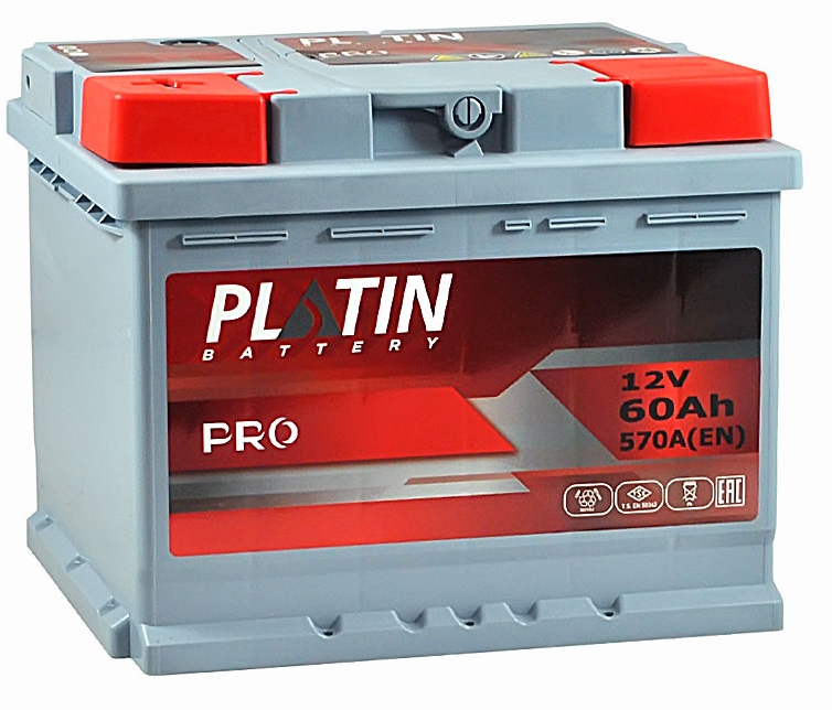 PLATIN PRO LB 6 СТ- 60 о.п. низкий аккумуляторная батарея