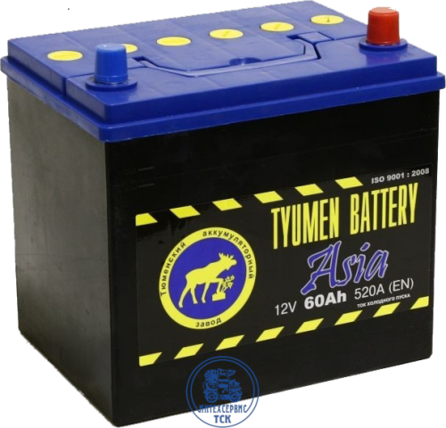 TYUMEN BATTERY ASIA АКБ 6 СТ-60 о.п. аккумуляторная батарея
